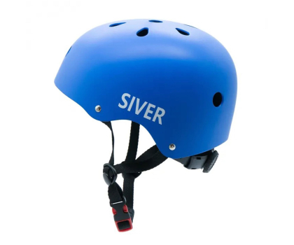 Ochraniacz / kask SIVER Kask orzeszek niebieski - M